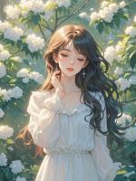 薄雪不言愛，春深兩相誤